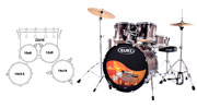 MAPEX Voyager Fusionease - VR5244T
