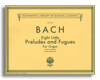 Hal Leonard 50259360 - Bach - 8 Little Preludes And Fugues (Organ)
