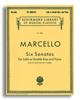 Hal Leonard 50262690 - Marcello - Six Sonatas (Cello / Double Bass)